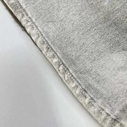 MASU Silver EMBLEM Bell-Bottom Denim Jeans Size 48