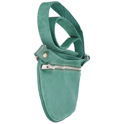 GUIDI Green Soft Horse Full Grain Belt Bag Size ONE SIZE