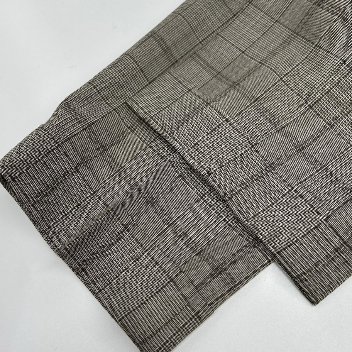 Belvest A71100 Super 130's Wool Check Vest Brown Size 48/48