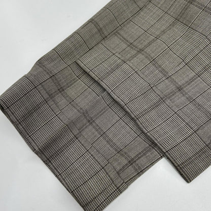 Belvest A71100 Super 130's Wool Check Vest Brown Size 48/48