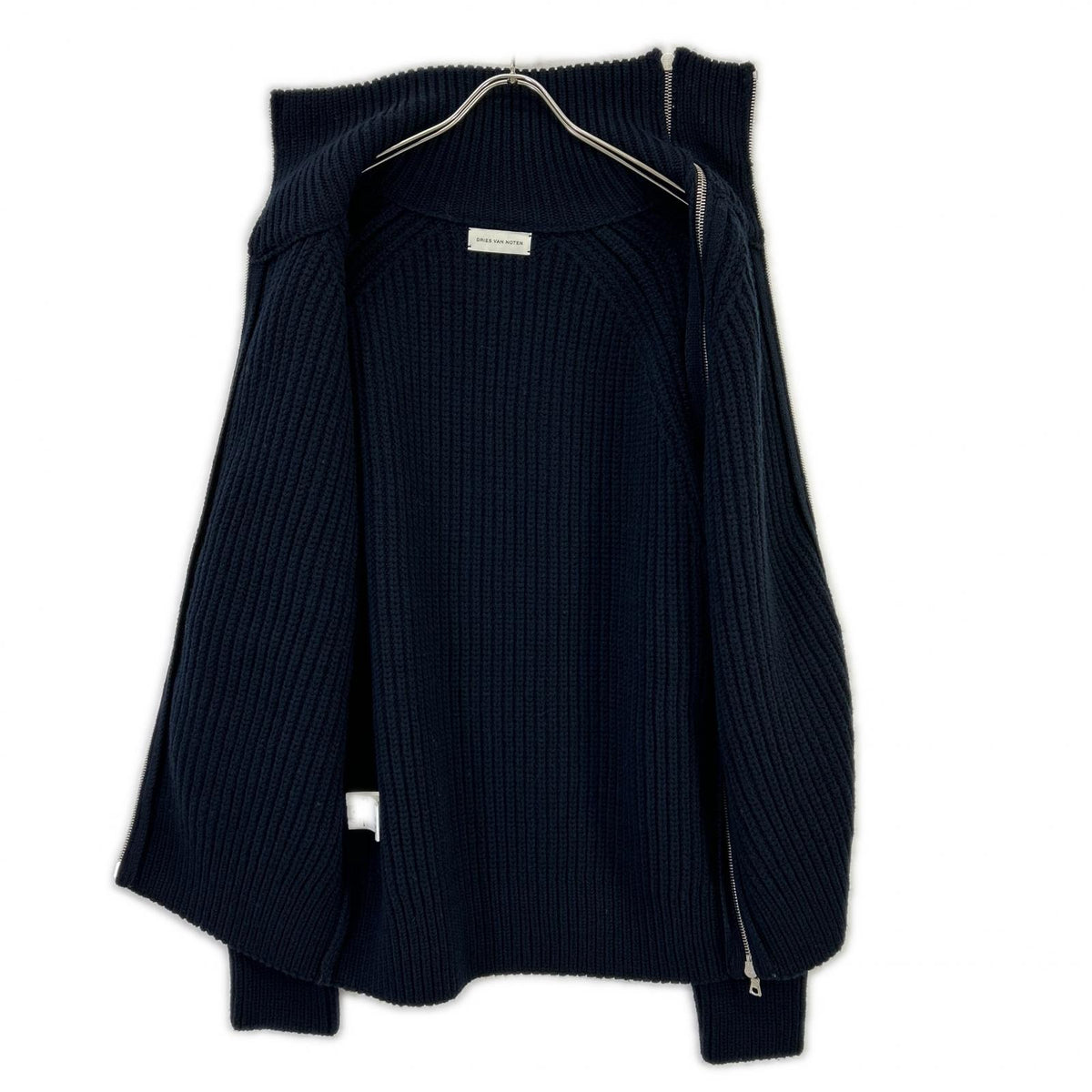 DRIES VAN NOTEN 26AW MONTY BIS Driver's Jacket Navy Size M