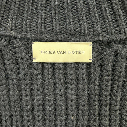 DRIES VAN NOTEN 26AW MONTY BIS Driver's Jacket Navy Size M