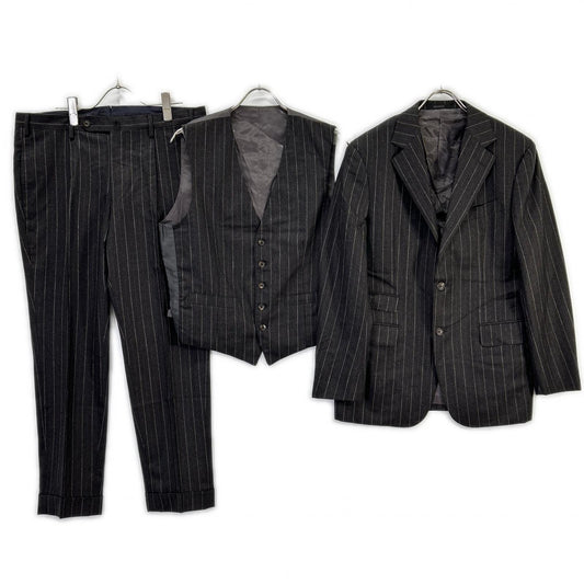 BARNEYSNEWYORK Gray Brown SUPER120's 3-Pc Suit