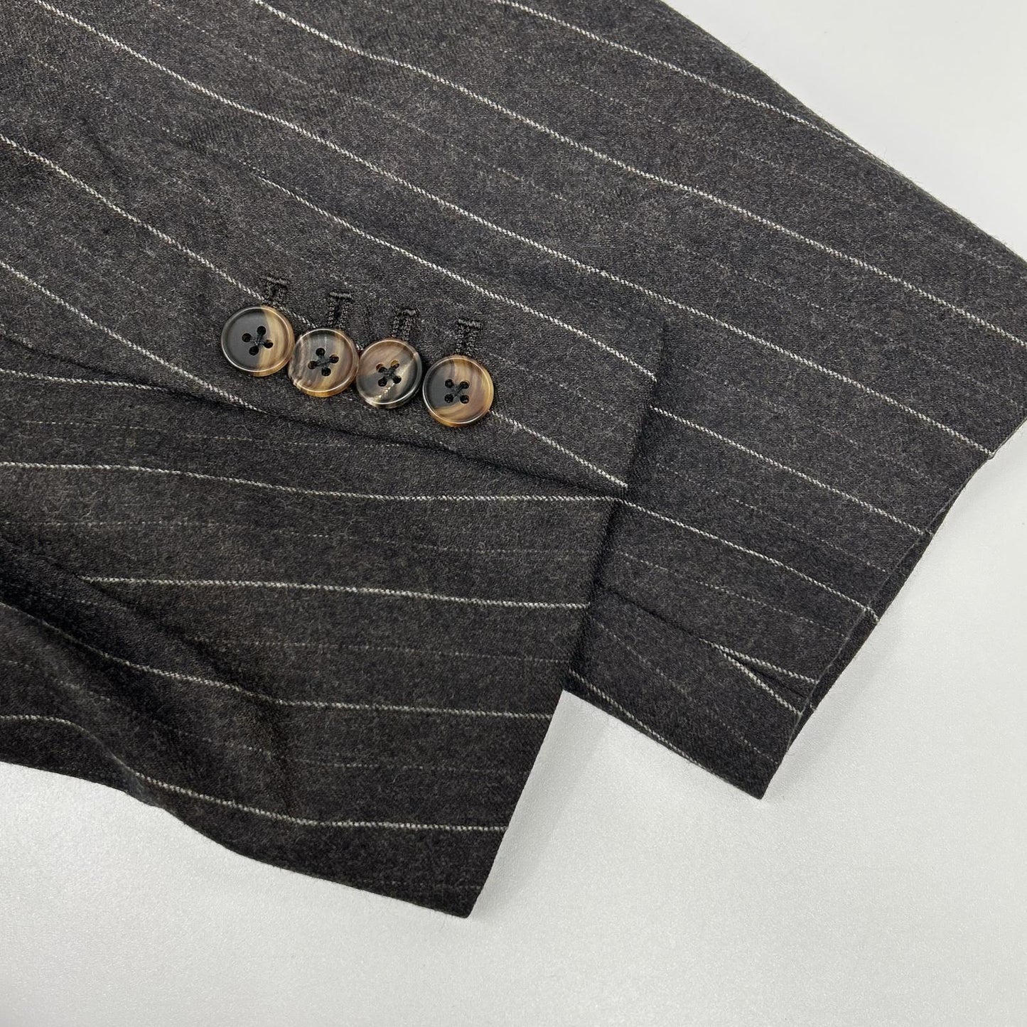 BARNEYSNEWYORK Gray Brown SUPER120's 3-Pc Suit