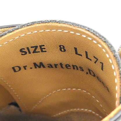 Dr.Martens Black Leather TOE GUARD CDG 1461 Shoes Sneakers Size 8