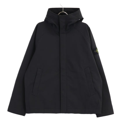 STONE ISLAND Soft Shell-R Hooded Jacket Black Size L