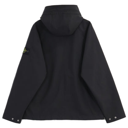 STONE ISLAND Soft Shell-R Hooded Jacket Black Size L
