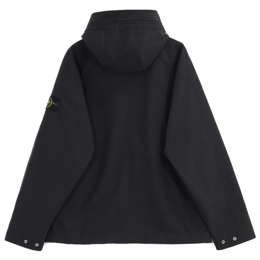 STONE ISLAND Soft Shell-R Hooded Jacket Black Size L