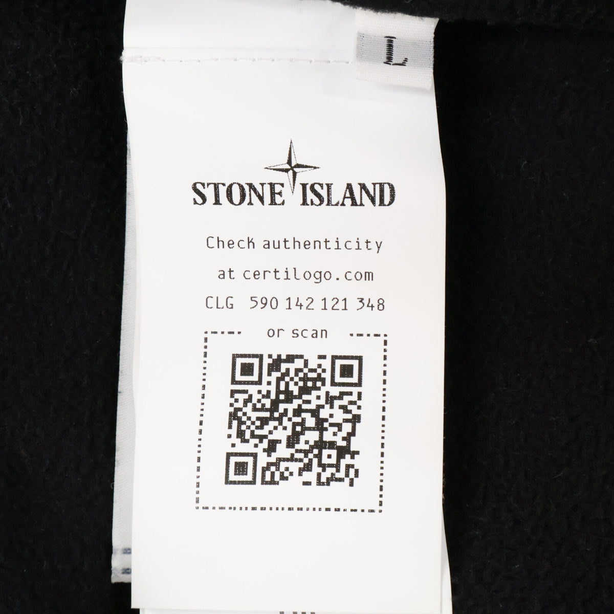 STONE ISLAND Soft Shell-R Hooded Jacket Black Size L