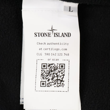 STONE ISLAND Soft Shell-R Hooded Jacket Black Size L