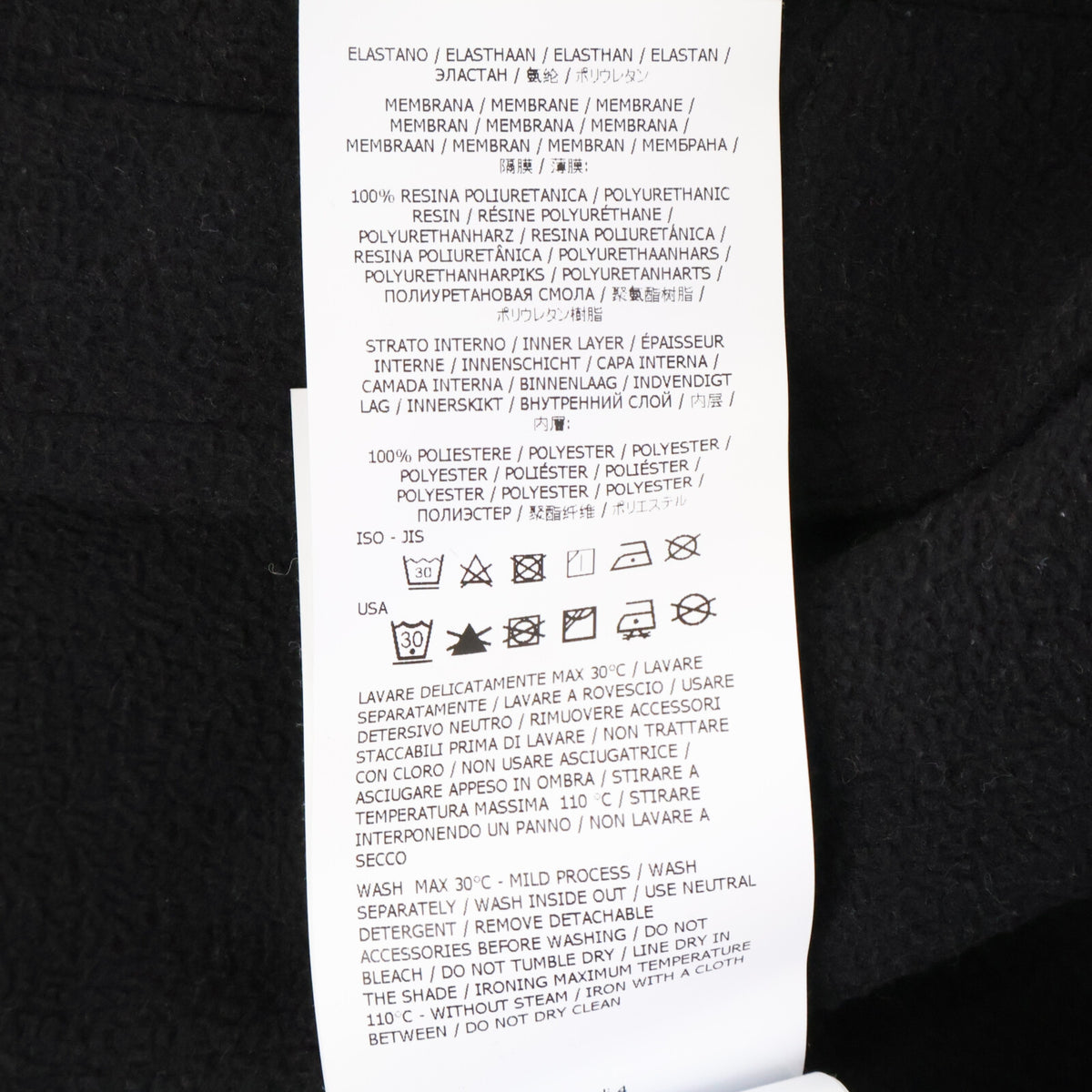 STONE ISLAND Soft Shell-R Hooded Jacket Black Size L