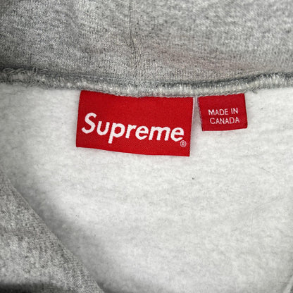 Supreme 22AW S Logo Hooded Sweat Gray Cotton Size L