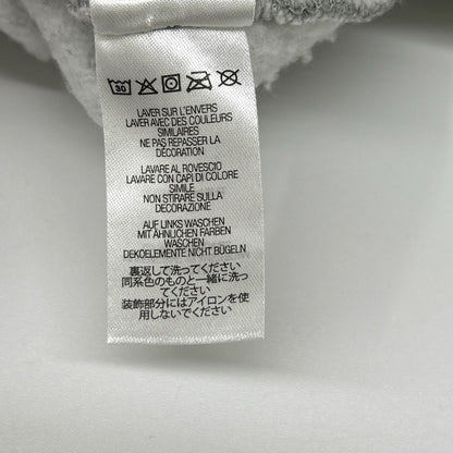 Supreme 22AW S Logo Hooded Sweat Gray Cotton Size L