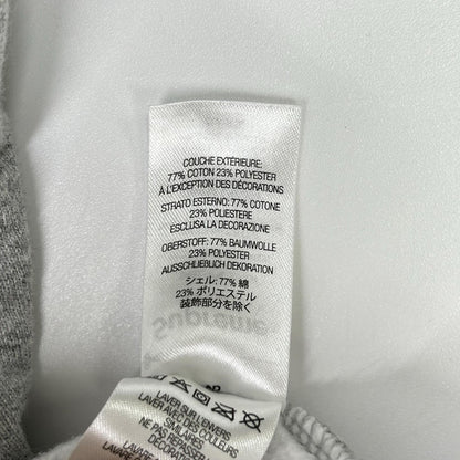 Supreme 22AW S Logo Hooded Sweat Gray Cotton Size L