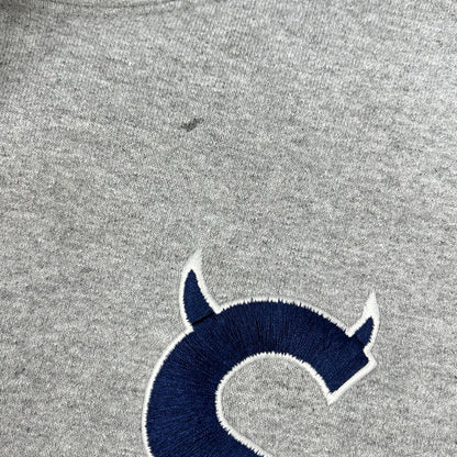 Supreme 22AW S Logo Hooded Sweat Gray Cotton Size L