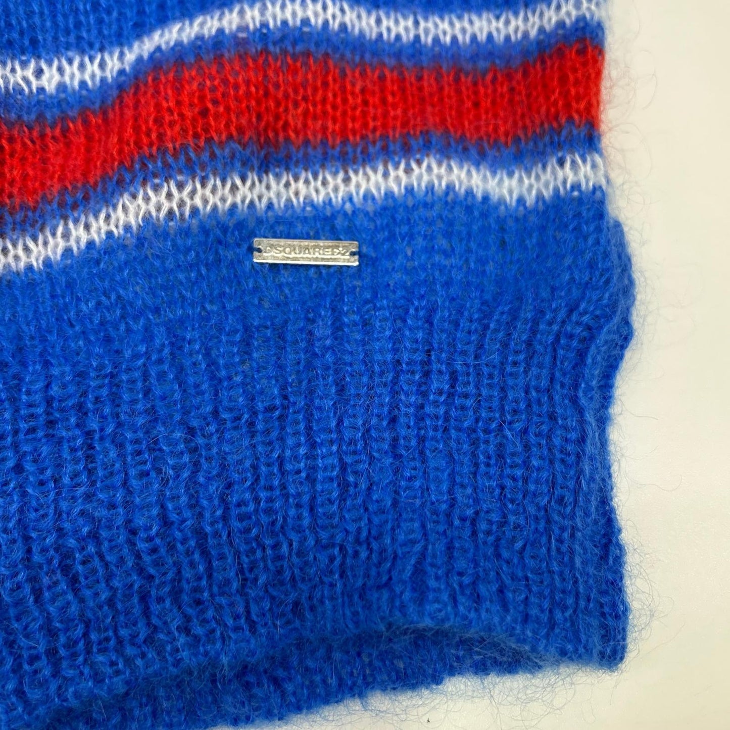 Dsquared2 DSQUARED Mohair Blend Striped Knit Size XL
