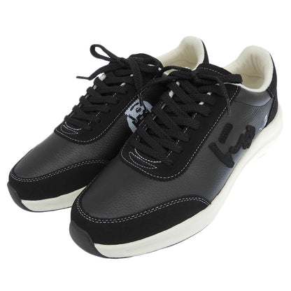 sangacio Leather Sneakers Black Size 9.5(US)