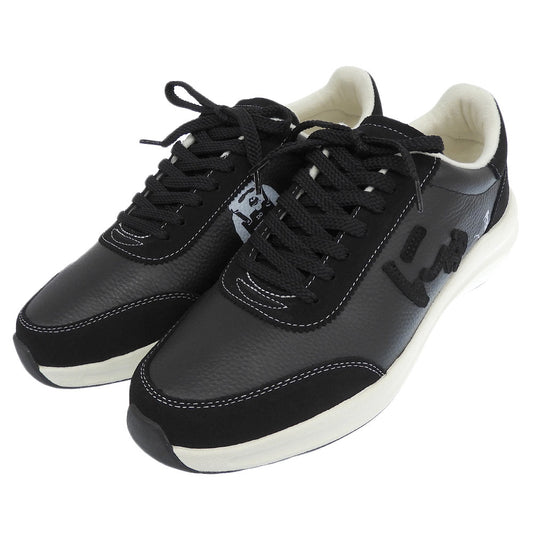 sangacio Leather Sneakers Black Size 9.5(US)