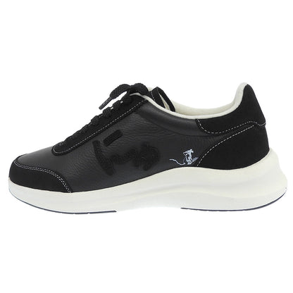 sangacio Leather Sneakers Black Size 9.5(US)