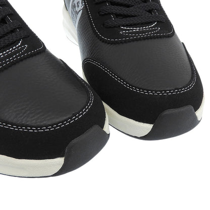 sangacio Leather Sneakers Black Size 9.5(US)