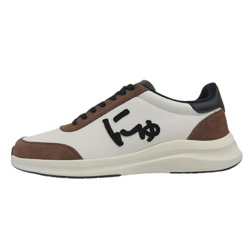 BLOW NyuBLOW Leather Sneakers Brown/White Size 27.5