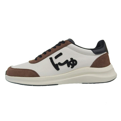 BLOW NyuBLOW Leather Sneakers Brown/White Size 27.5