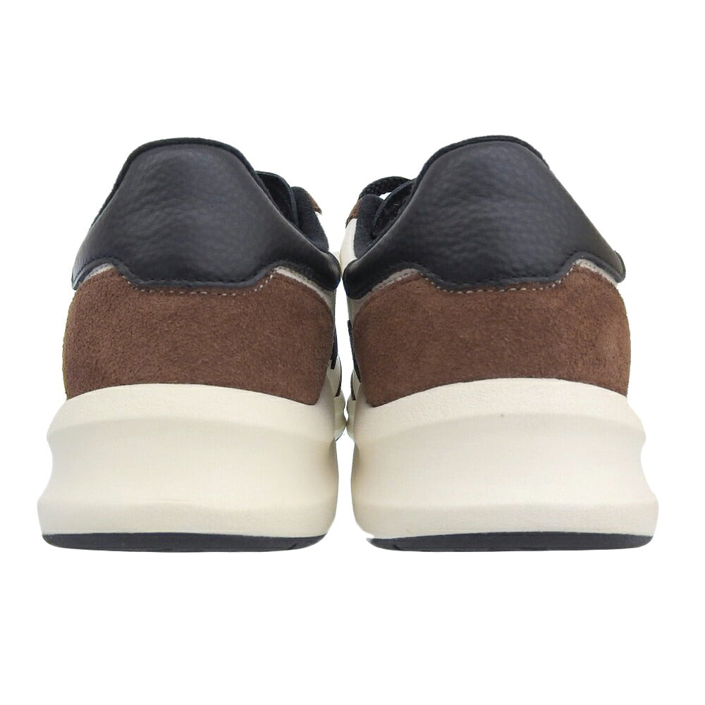 BLOW NyuBLOW Leather Sneakers Brown/White Size 27.5