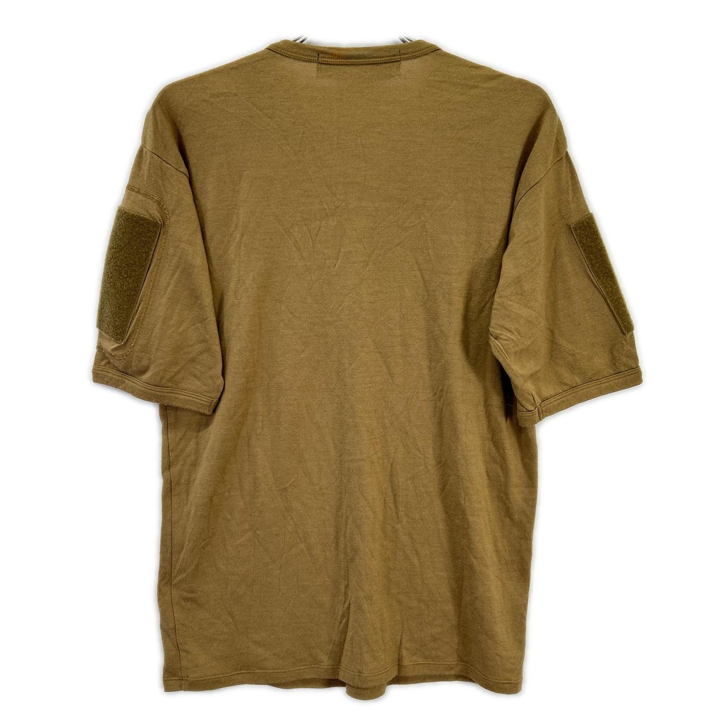 MOUT RECON TAILOR Wool Short Sleeve Arm Knit Brown Size 48