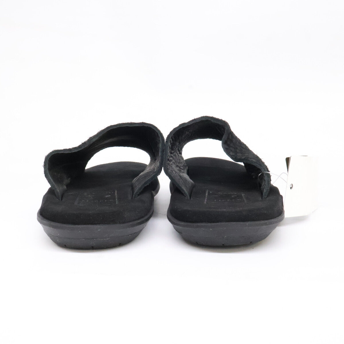 ISLAND SLIPPER Suede PBS705BHR Slide Sandals Black Size 10
