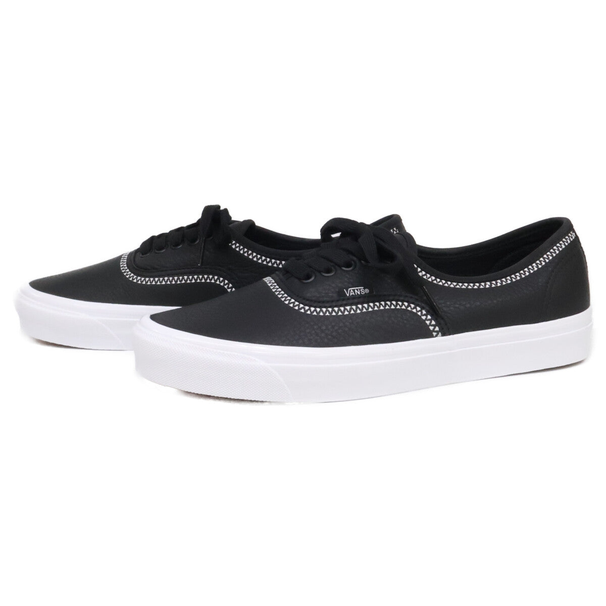 AUTHENTIC VANS x White Sneakers Black Size 28.5