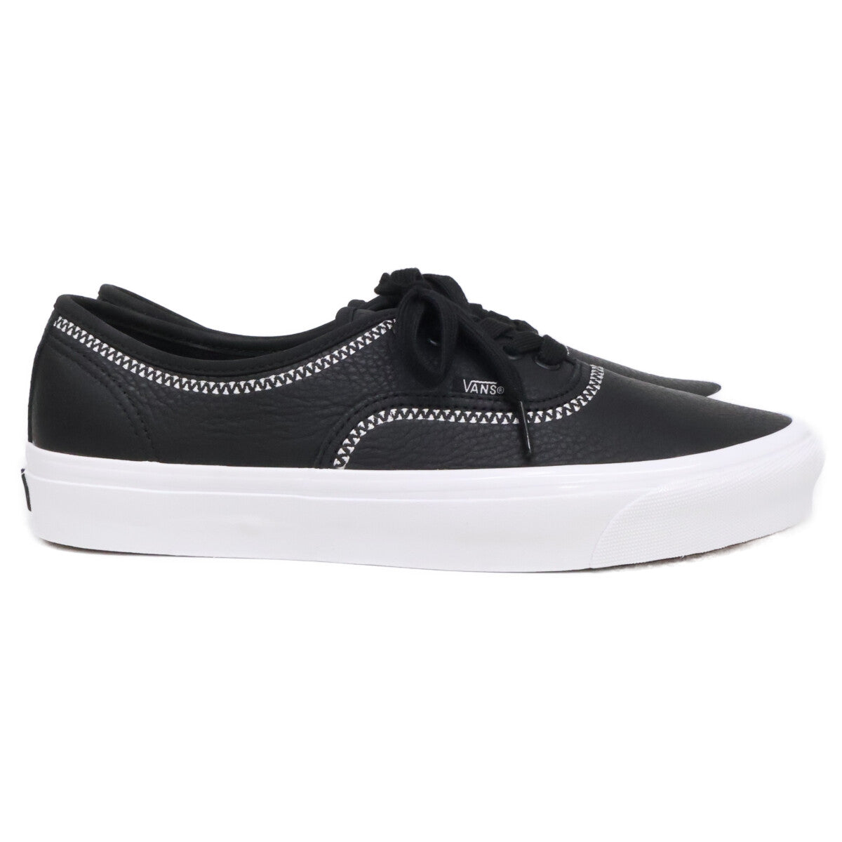 AUTHENTIC VANS x White Sneakers Black Size 28.5