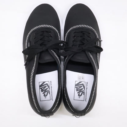 AUTHENTIC VANS x White Sneakers Black Size 28.5