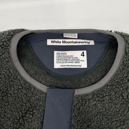 WHITE MOUNTAINEERING WM2173512 Jacket Black/Gray Size 4