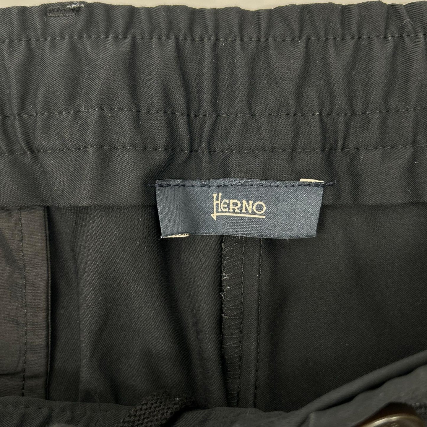 HERNO PT000015U Polyester Trousers Black Size L