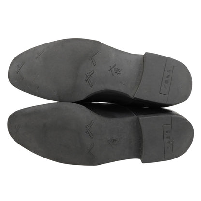 PVC Black Waterproof Tomojiro Straight Tip Shoes Sneakers Size 9.5