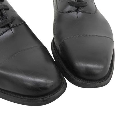 PVC Black Waterproof Tomojiro Straight Tip Shoes Sneakers Size 9.5