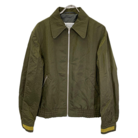 Maison Margiela '19 Nylon Zip Jacket Khaki Size 48
