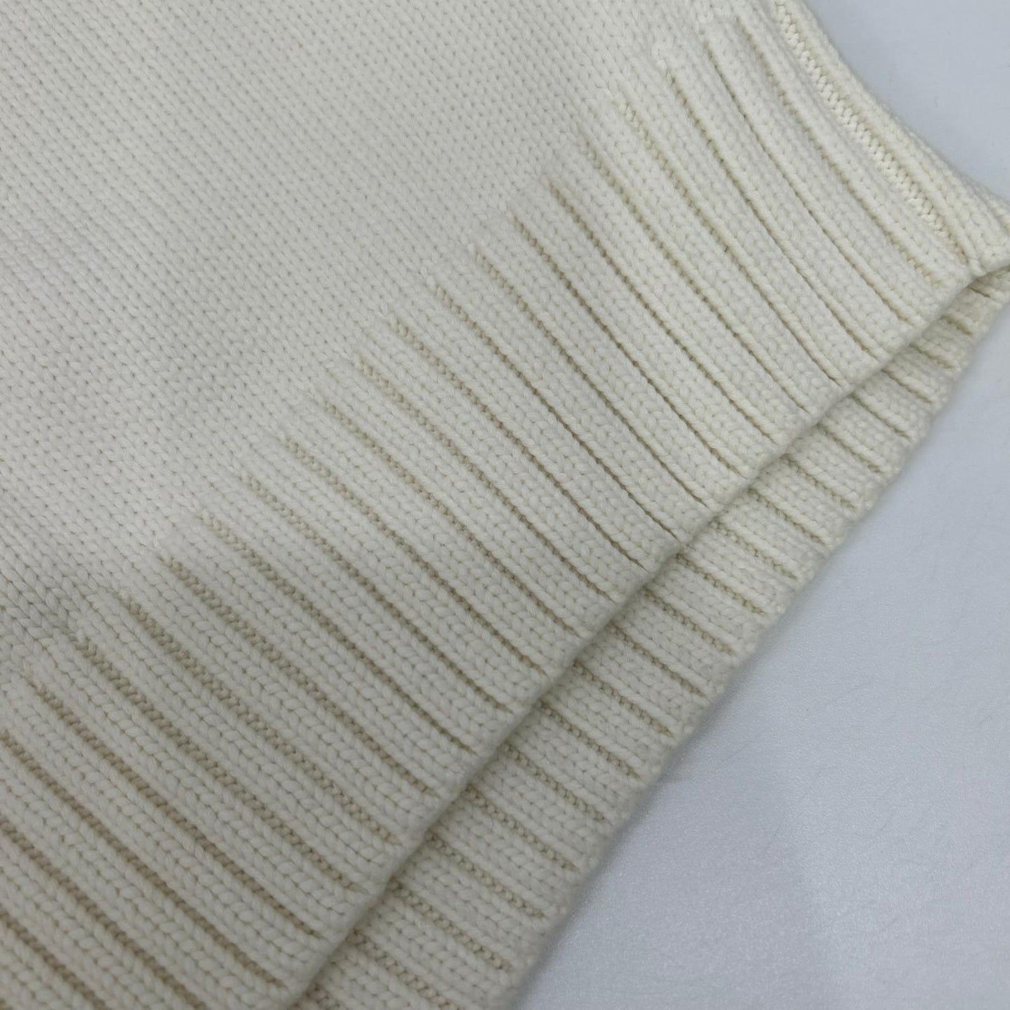 Maison Margiela 20AW 4 Stitch Crewneck Sweater White Size M