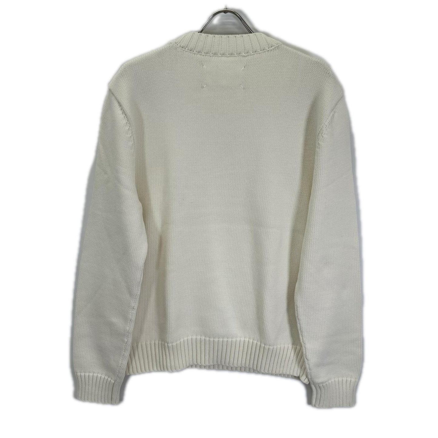 Maison Margiela 20AW 4 Stitch Crewneck Sweater White Size M