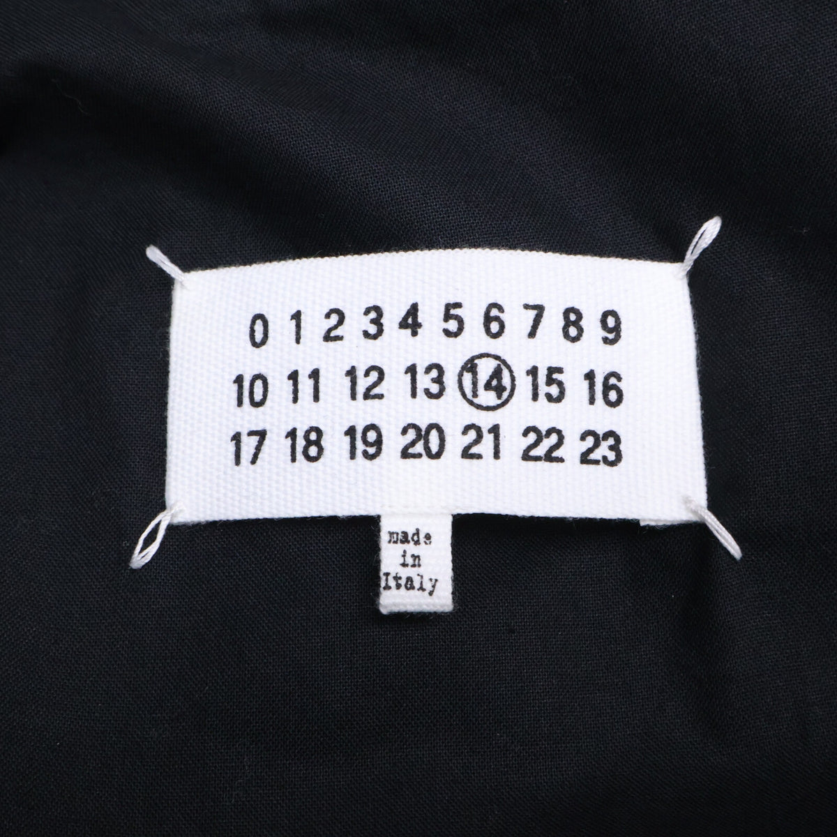 Maison Margiela S50AM0489 Lambskin 5-Zip Zip Jacket Size 46