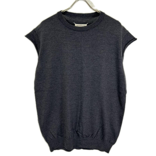 Maison Margiela 19AW S50HA0894 Wool Knit Vest Grey Size S