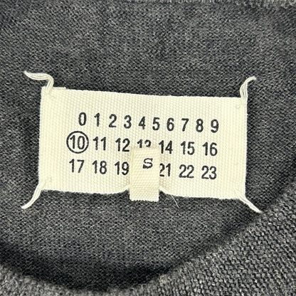 Maison Margiela 19AW S50HA0894 Wool Knit Vest Grey Size S