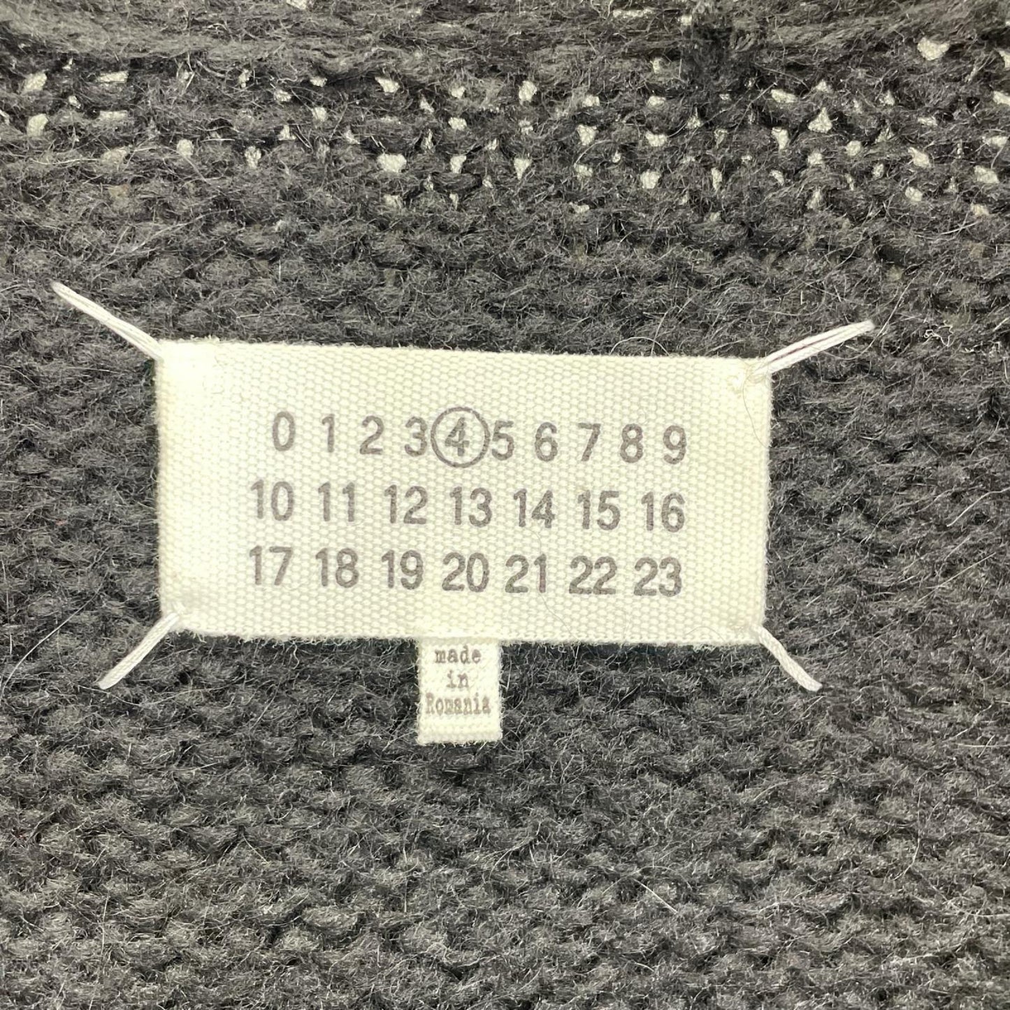Maison Margiela 16AW S31GP0069 Alpaca Knit Black Size M