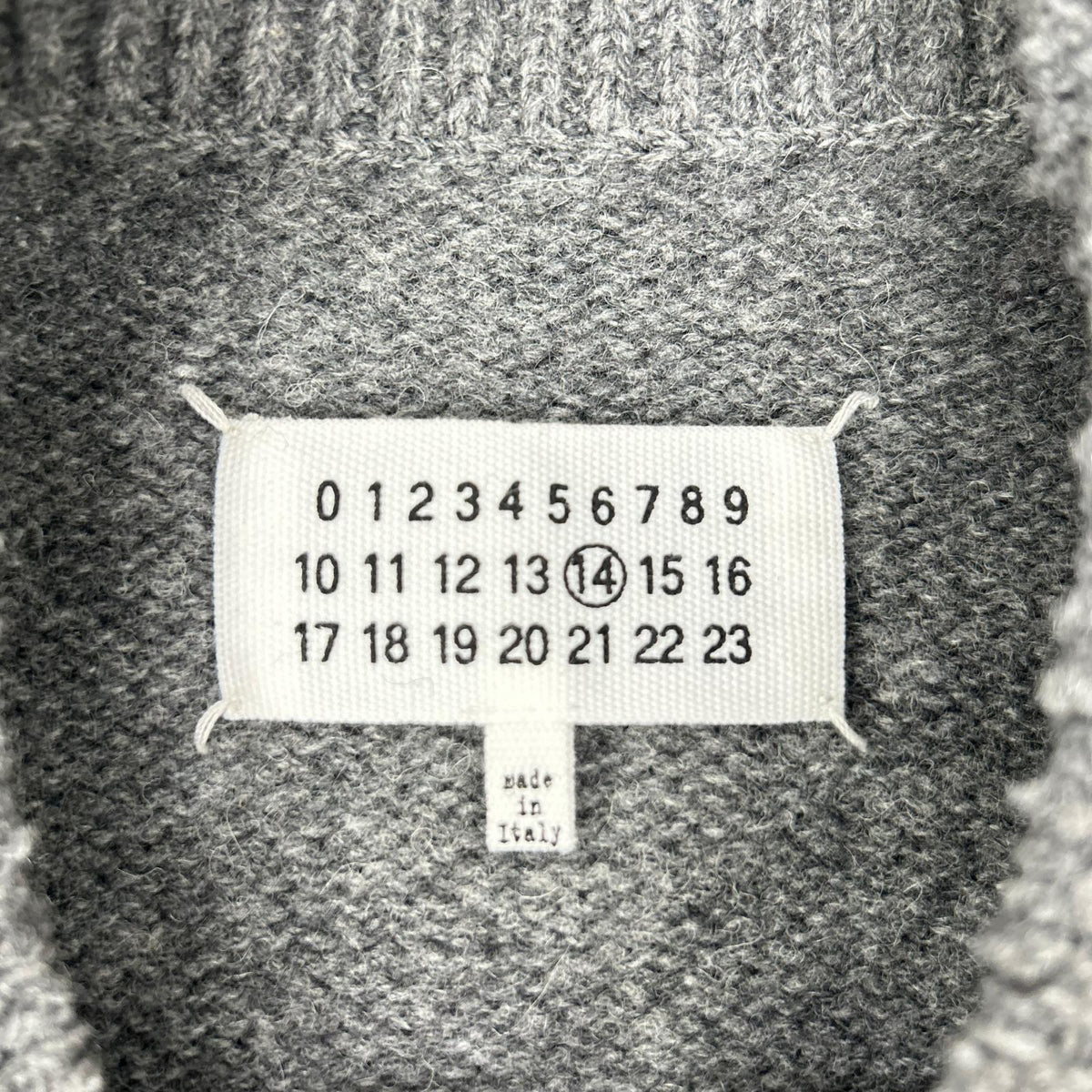 Maison Margiela 21 S50GP0243 Elbow Patch Wool Sweater Size M