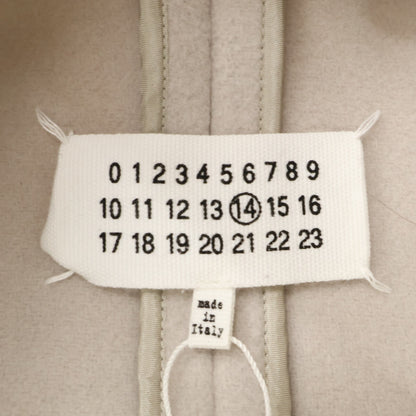 Maison Margiela Cashmere Blend Light Gray Coat Size 46