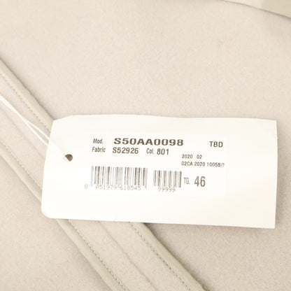 Maison Margiela Cashmere Blend Light Gray Coat Size 46