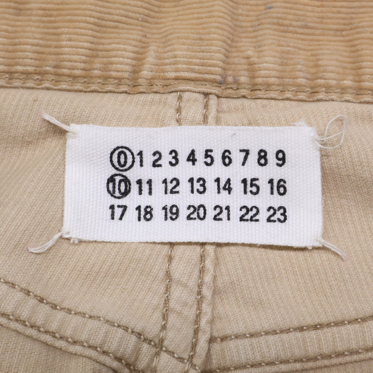 MARTIN MARGIELA Artisanal Pants Beige