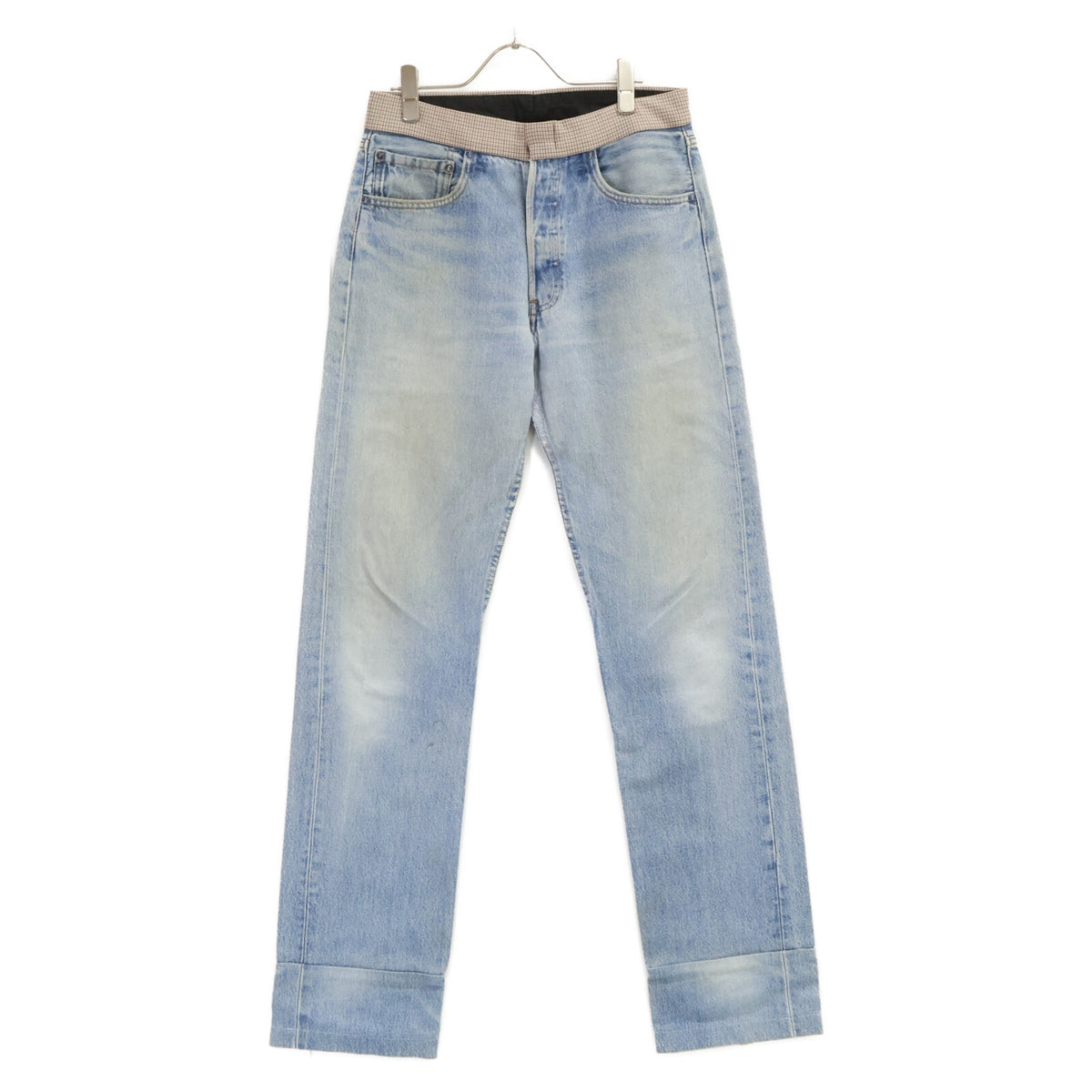 MARTIN MARGIELA Artisanal Reworked Denim Jeans Blue Size S