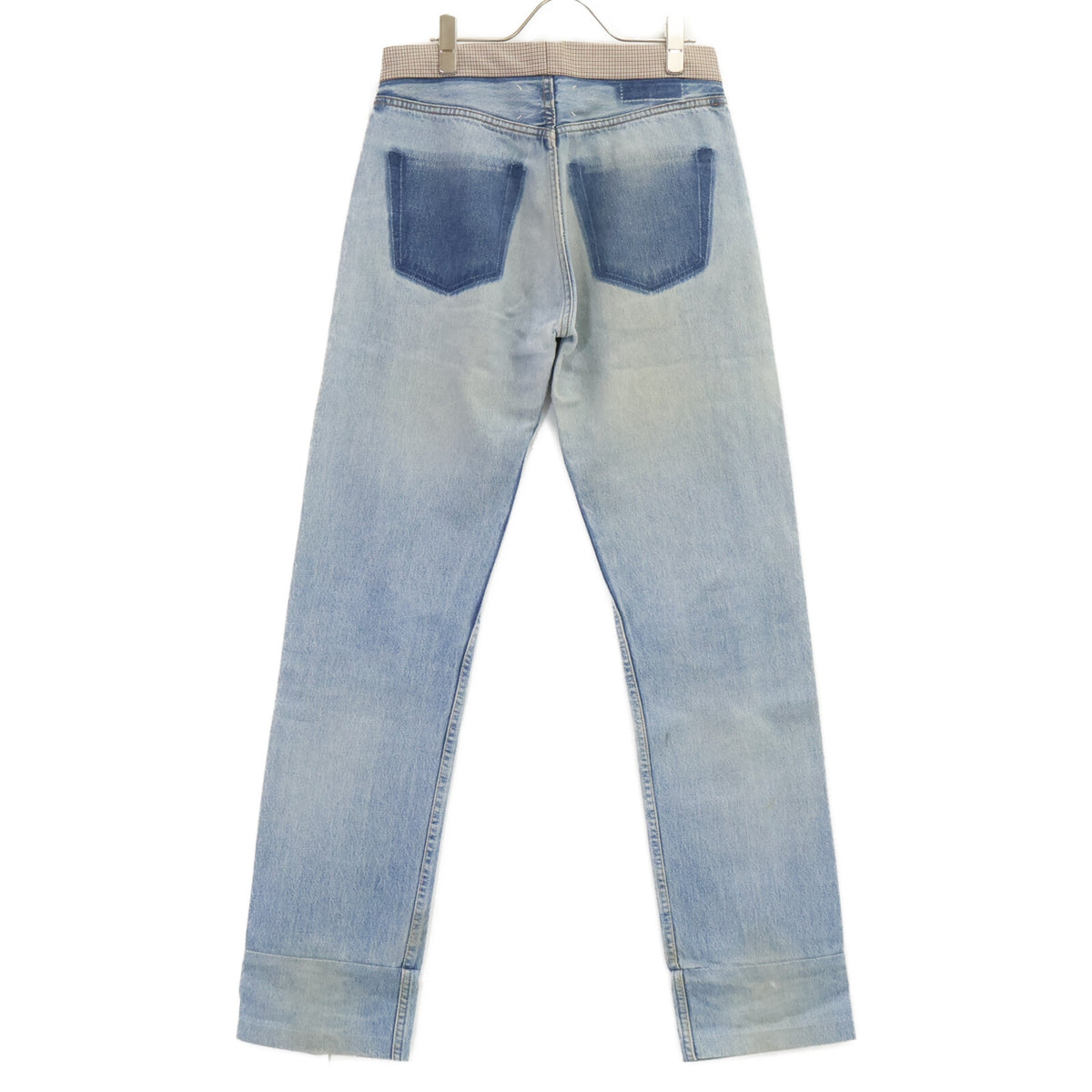 MARTIN MARGIELA Artisanal Reworked Denim Jeans Blue Size S