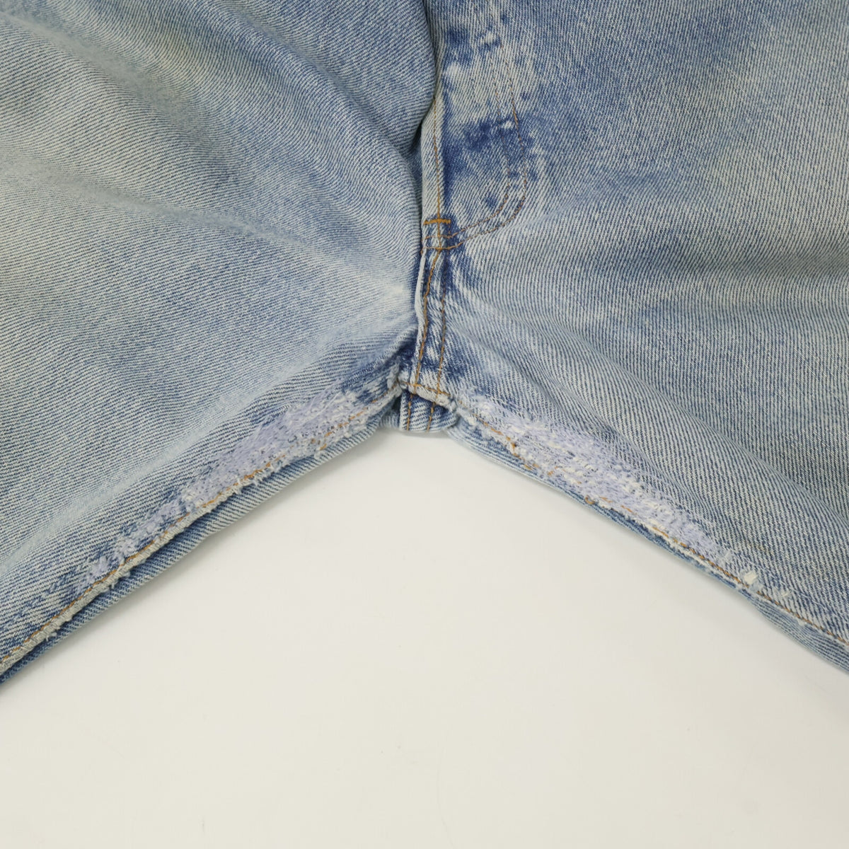MARTIN MARGIELA Artisanal Reworked Denim Jeans Blue Size S